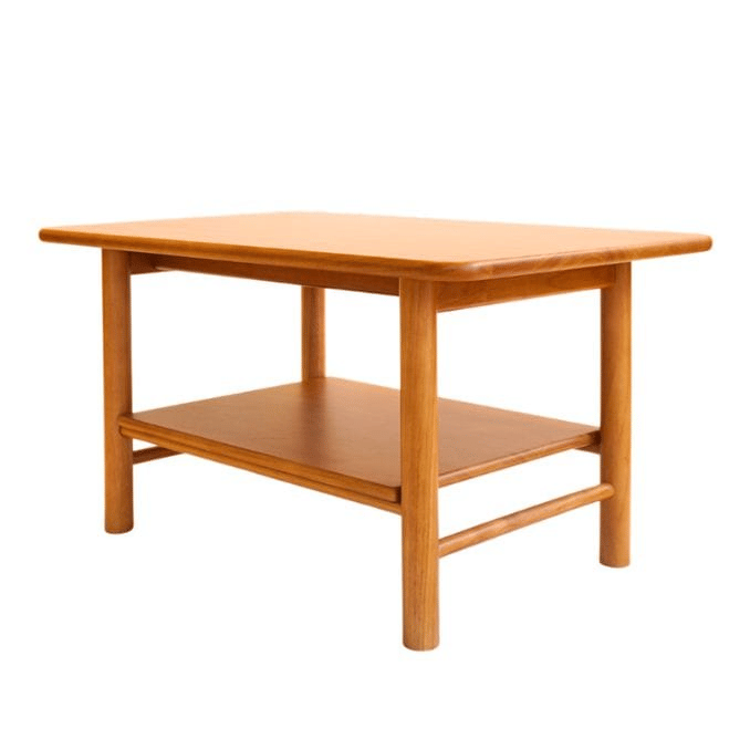โต๊ะกลางไม้ยางพารา  MAAI DESIGN รุ่น KAITO COFFEE TABLE สีโอ๊ค